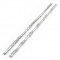 2 Pcs HSS High Speed Steel Round Turning Lathe Bars 4.5mm x 200mm