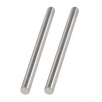 2pcs HSS High Speed Steel Round Turning Lathe Bars 7mm x 100mm