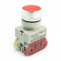 1NO 1NC Momentary Type Red Head Operator Push Button Switch 660V 10A