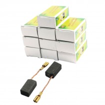 10 Pairs Auto Cut Off Motor Carbon Brushes 13mm x 8mm x 6mm for Angle Grinder