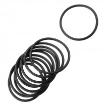 10 Pcs Mechanical Black NBR O Rings Oil Seal Washers 85mm x 5mm x 75mm