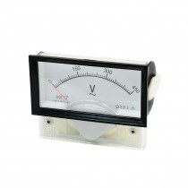 AC 0-450V Arabic Numerals Dial Panel Analog Voltmeter Volt Meter 69L17