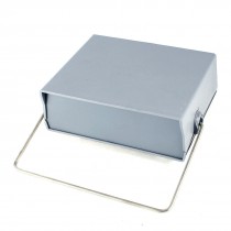 Gray Plastic Sealed Electric Junction Box Case 150mm x 120mm x 60mm