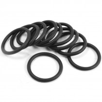 10Pcs Mechanical Black O Rings Oil Seal Washers 34mm x 27mm x 3.5mm