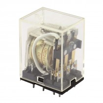 DC24V Rating Coil Volt 11 Pin General Purpose Power Relay 3PDT