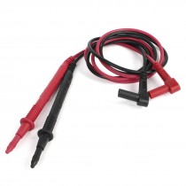 Pair Digital Multimeter 1000V Test Lead Cable Probe Red Black 26"