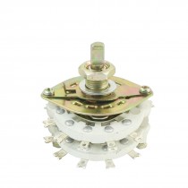 2P10T 2 Pole 10 Way Double Decks 22 Pins Band Channael Rotary Switch