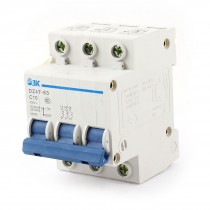 AC 400V 10A ON/OFF Switch Control 3 Pole Mini Circuit Breaker 6000A