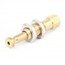 Gold Tone Metal 6mm Stroke Spring Vacuum Cup Level Compensator 42mm