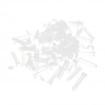 7ml Plastic Round Bottom Micro Centrifuge Tubes w Flip Caps 200 Pcs