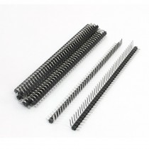 10pcs 40 Position 2.54mm Pitch Right Angle Straight Single Row Male Pin Header