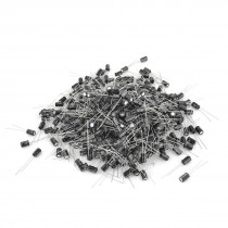 1000 Pcs 5mm x 7mm 22UF 35V Polarized Radial Electrolytic Capacitor