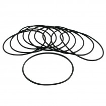 10Pcs 85mm x 2.4mm Flexible Rubber Sealing Oil Filter O Rings Gaskets Black