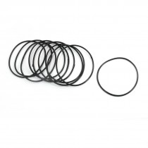 10Pcs 80.3mm OD 2.65mm Thickness Industrial Rubber Oil Seal O Rings Gaskets