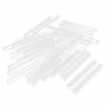 13mm x 100mm Disposable Round Bottom Polypropylene Test Tubes 100 Pcs