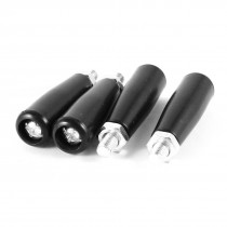 4PCS Milling Machine Screw On M8 Thread Revolving Handle Hand Grip