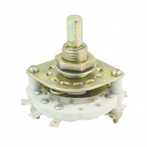 2P3T 2 Pole 3 Position 1 Deck 8 Pins Band Channael Rotary Switch