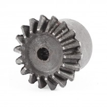 29mmx22mm Module 1.5 18 Teeth Tapered Pilot Bore Bevel Gear Wheel