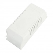 White Constant Current LED Driver 92x40x24mm Plastic Case Junction Box