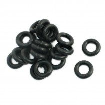 Replacement Black Rubber O Ring Oil Seal Gasket 10 x 5.2 x 2.4mm 20Pcs