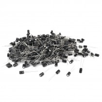 1000 Pcs 5mm x 7mm 10UF 50V Polarized Radial Electrolytic Capacitor