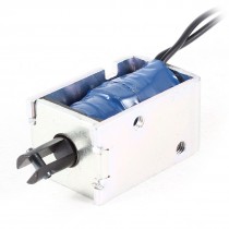 1mm 500g 6mm 100g Push Type Linear Lift Electromagnet Solenoid DC 12V 1A 12W