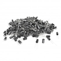 1000 Pcs 6mm x 11mm 100UF 35V Polarized Radial Electrolytic Capacitor