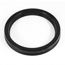Black Rubber Ring Grooved Spring Oil Seal Gasket 128mm x 110mm x 14mm