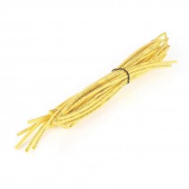 5 Pcs 3Ft 3mm Dia Heat Shrinkable Tube Wire Sleeve Shrinking Tubing Yellow