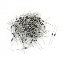 2.5mm x 5mm Cylinder Shape Polarized Rectifier Diodes 100V 1A 200Pcs