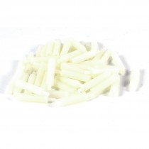 50 Pcs Nylon Hex Standoff Spacer Female to Male M3X25 6mm Off White