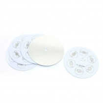 5 PCS 83mm Circle Aluminum PCB Circuit Board for 1W/3W 6LED in Series