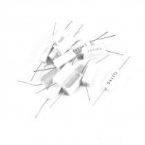 15 Pcs 5W Watt 43 Ohm 5% Ceramic Cement Power Resistor White