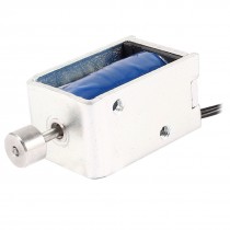 DC12V 0.2A 150g 25g Force 1mm 5.5mm Stroke Push Pull Solenoid Electromagnet