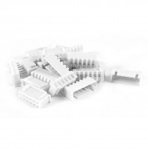 10 Pcs 2.54mm Pitch 6 Pin Single Row Straight IDC Pin Headers