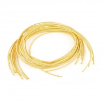 11 Pcs 3Ft 2mm Dia Heat Shrinkable Tube Wire Sleeve Shrinking Tubing Yellow