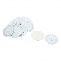 30PCS 62mm Plate Aluminum PCB Circuit Board for 1W/3W 7LEDs Light in Series
