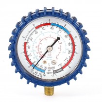 0-250 PSI 1/8" Threaded Compressor Compressed Pressure Gauge Blue