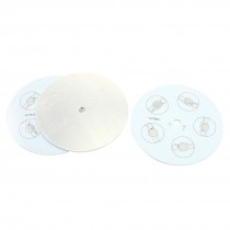 3PCS 84mm Round Aluminum PCB Circuit Board for 5 x 1W/3W LED in Series