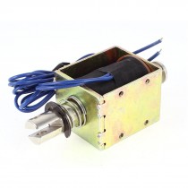 SDO-1652S 10mm Stroke Open Frame Solenoid Push Type Electromagnet DC 24V