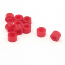 Automobile Rubber 10mm x 6.5mm x 3.5mm Rings Hole Sealing Gaskets Washers 10 Pcs