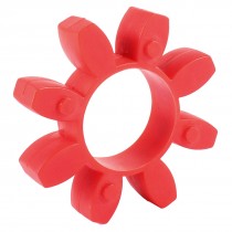 80mm x 40mm PU 8 Petals Drive Shaft Couper Damper Red 40mm Bore