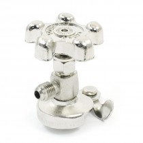 Silver Tone Stainless Steel Refrigerant Can Bottle Tap Valve Opener