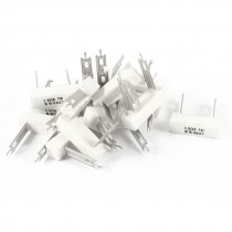 15 Pcs DIP Mount Wire Wound Cement Resistor 1.8 ohm 7W 1.8R 5%
