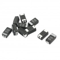 10PCS 100uF 10V 6x3.2x2.6mm C Type Black SMD SMT Tantalum Chip Capacitors