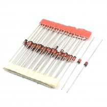 20V 1W Glass Sealed PCB Surface Mounting Zener Diodes 40 Pcs