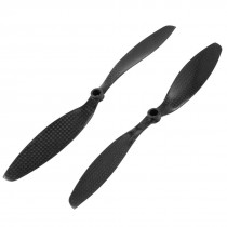 Pair Black 9047R Carbon Fiber CW/CCW Propeller for DJI Phantom