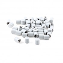 50 Pcs Plastic Tactile Pushbutton Switch Tact Button Caps Covers