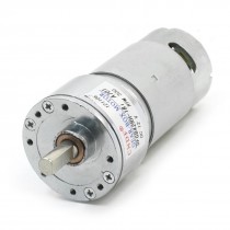 DFGB42RH DC 12V 300RPM 7mm Dia Shaft Magnetic Gear Box Electric Motor