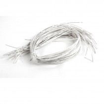 Ratio 2:1 White Polyolefin 2mm Dia Heat Shrink Shrinkable Tube 1M 27 Pcs